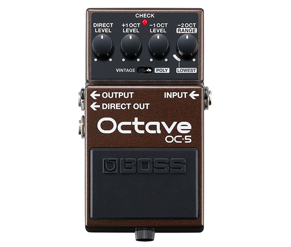 Boss OC-5 八度音效果器【Octave/OC5/電吉他、貝斯效果器/原廠公司貨一